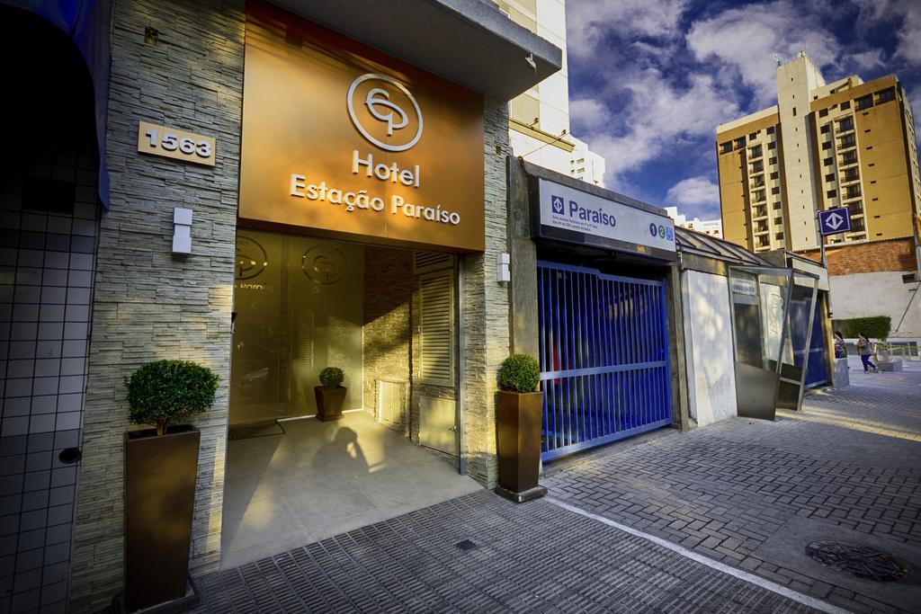 Hotel Estacao Paraiso - Ao Lado Do Metro Paraiso E 600M Da Av Paulista เซาเปาโล ภายนอก รูปภาพ